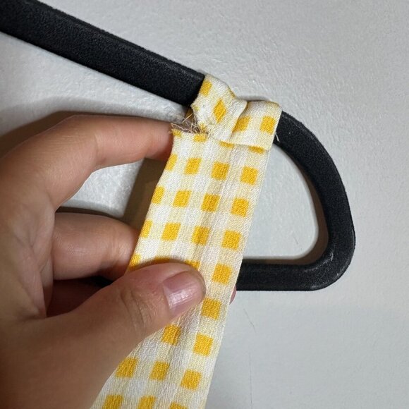 Lauren Conrad Womens Sun Dress Multicolor Ombre Check Smocked - Picture 5 of 6